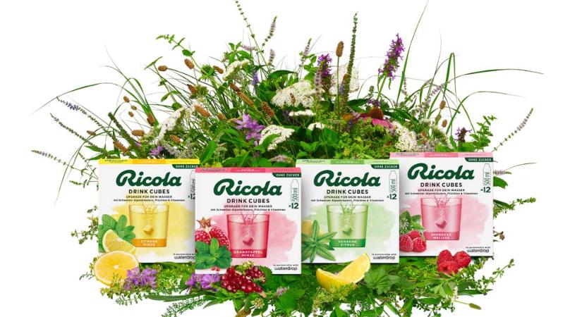 Szomjazz a jóra: a Ricola és a waterdrop új korszakot nyit a gyógynövényes hidratálásban