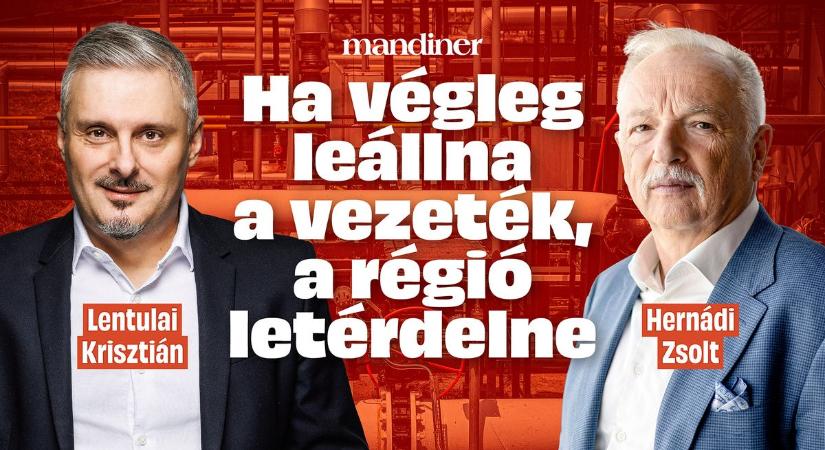 „A Barátság kőolajvezeték leállása BELÁTHATATLAN következményekkel járna Közép-Európára nézve" - Hernádi Zsolt (VIDEÓ)