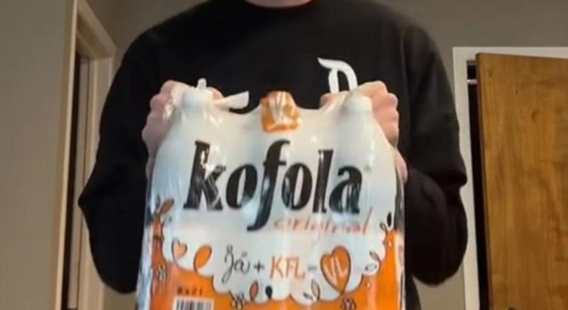 Hazai ízek aranyáron: 30 dollár 6 üveg Kofola