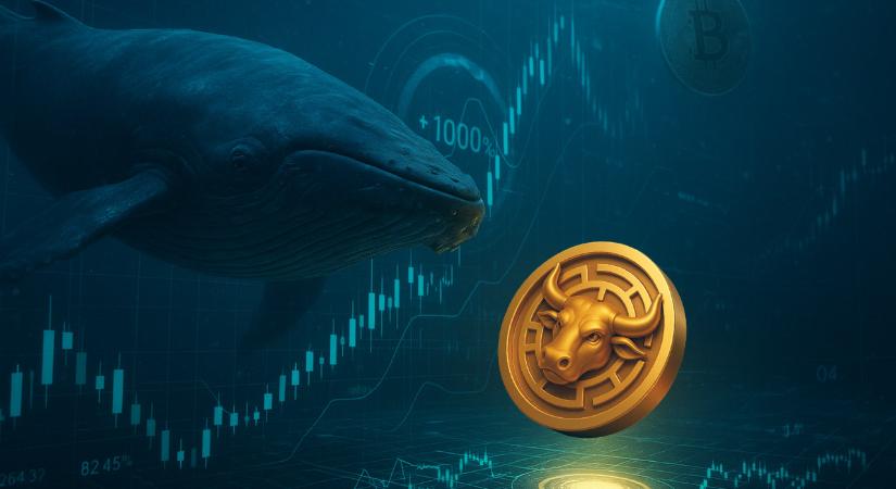 A bálnák titkos fegyvere: ez az 1000%-ot robbanó coin lehet a következő Bitcoin?