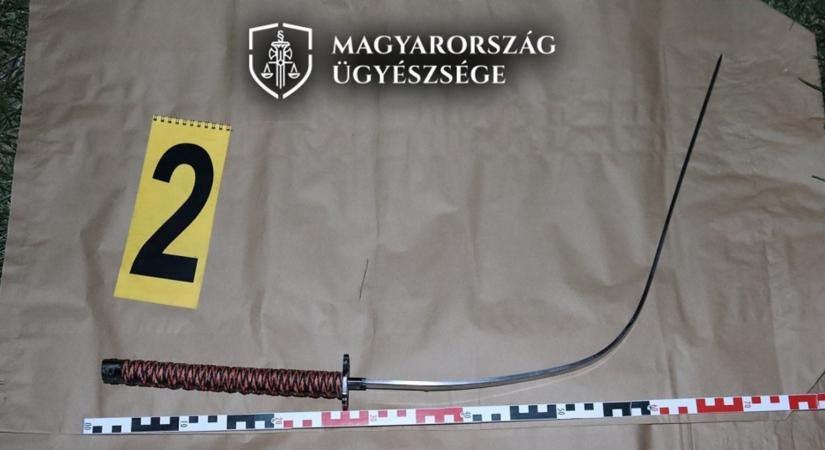 Szamurájkarddal sebezte meg ellenfelét