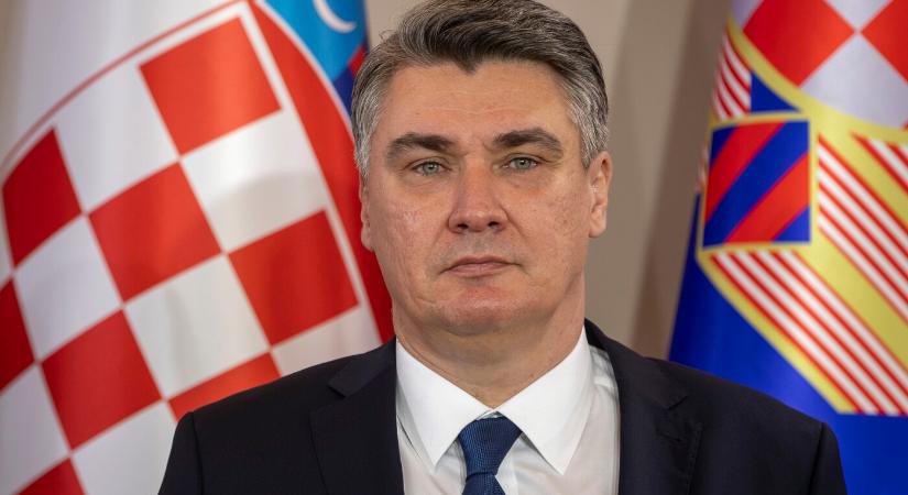 A horvát elnök Palesztina elismerését sürgeti