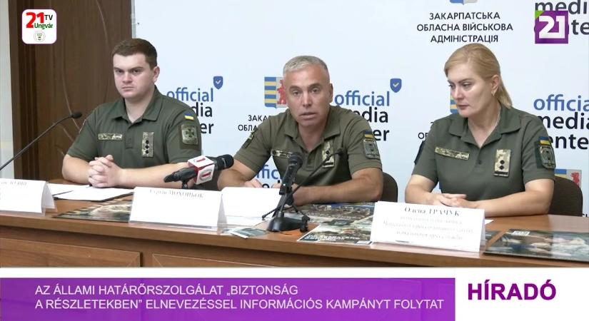 Az Állami Határőrszolgálat „Biztonság a részletekben” elnevezéssel információs kampányt folytat (videó)