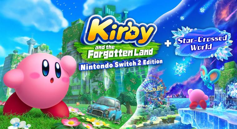 Kirby and the Forgotten Land - Nintendo Switch 2 Edition  Star-Crossed World teszt - hosszú cím, hatalmas kaland