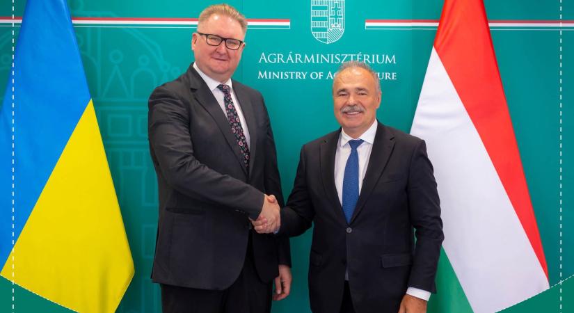 Nagy István Ukrajna miniszterelnök-helyettesét fogadta