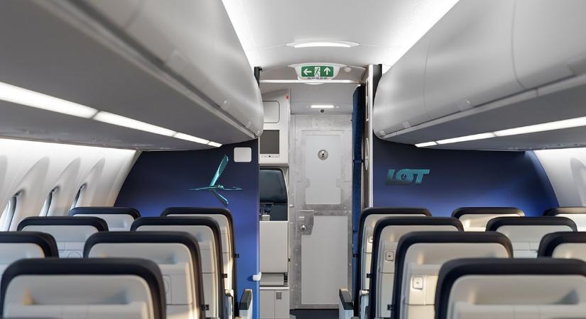 Bemutatta leendő A220-asainak kabinberendezését a LOT