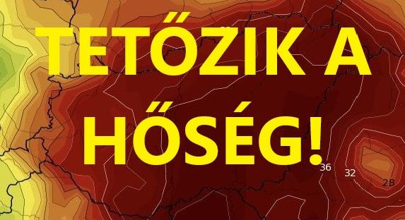 Pénteken tetőzik a hőség!