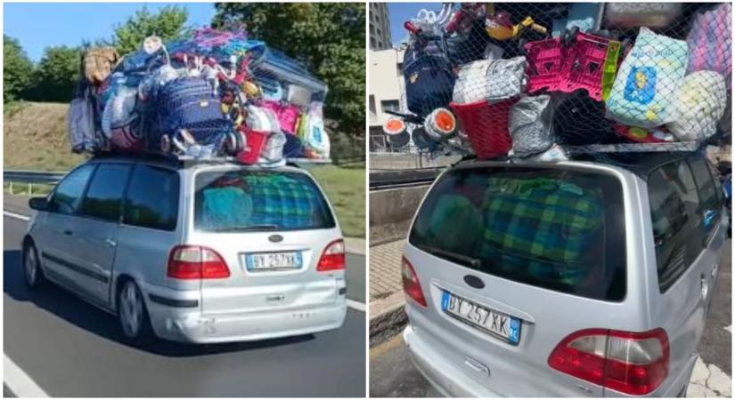 Sokkoló rakománnyal kocsikázott végig Olaszországon, meg sem állították az autóst
