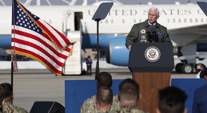 Mike Pence büszke arra, hogy Donald Trump elnöksége alatt elkerülte az új háborúkat