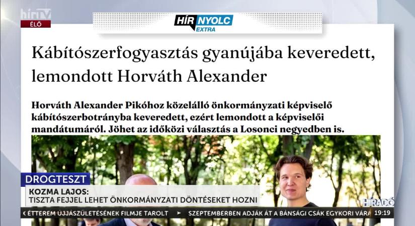 Józsefváros - Kozma Lajos: az időközi választáson induló jelölteken végezzenek drogtesztet  videó