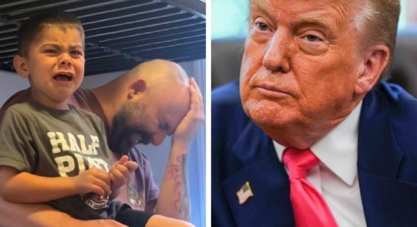 Sokkolta egy kisfiút a felismerés: Donald Trump valós személyiség
