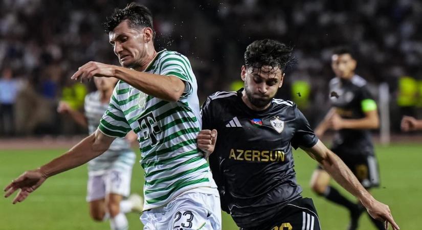 Qarabag-FTC: Tóth Alex emlékezetes gólja sem volt elég a Ferencvárosnak