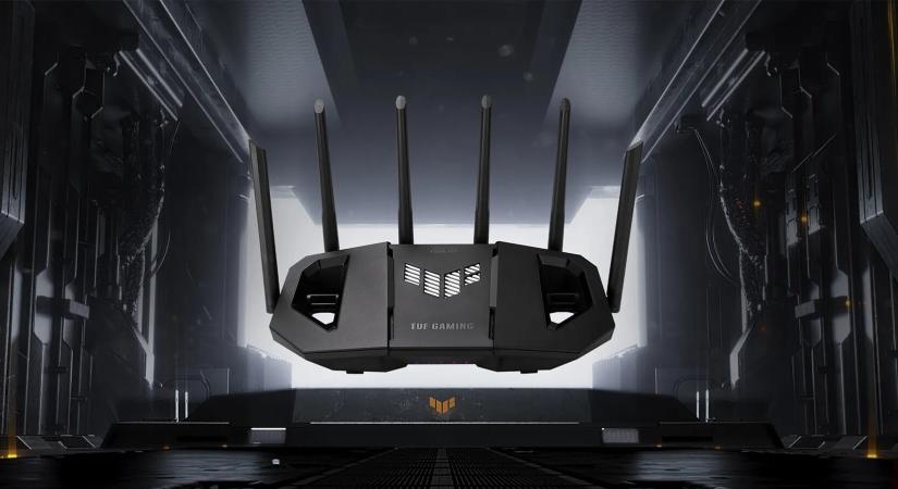 Wi-Fi 7-es ASUS router jött a játékos kedvűeknek