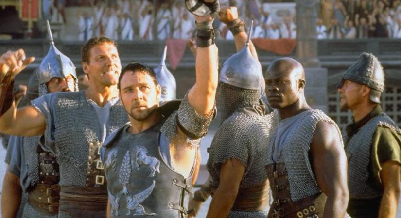 Gladiátor: Russel Crowe diadala az arénában és a filmvásznon (kritika)