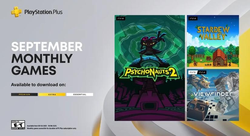 A PlayStation Plus 2025. szeptemberi kínálata