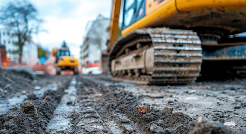 Záhony Város Önkormányzata – települési belterületi utak felújítása projekt