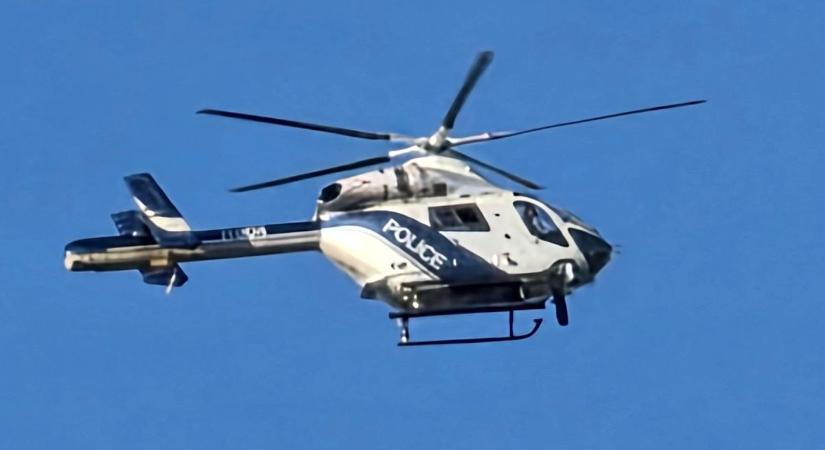 Valami történik Hajdúhadháznál – nagy lehet a készültség, a helikoptert is felküldték!