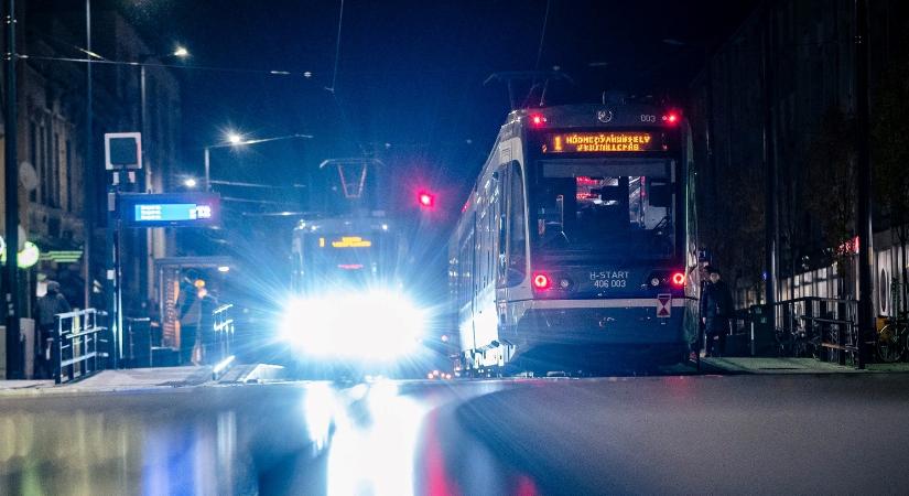 Éjszakai tram-train járatok közlekednek a SZIN alatt