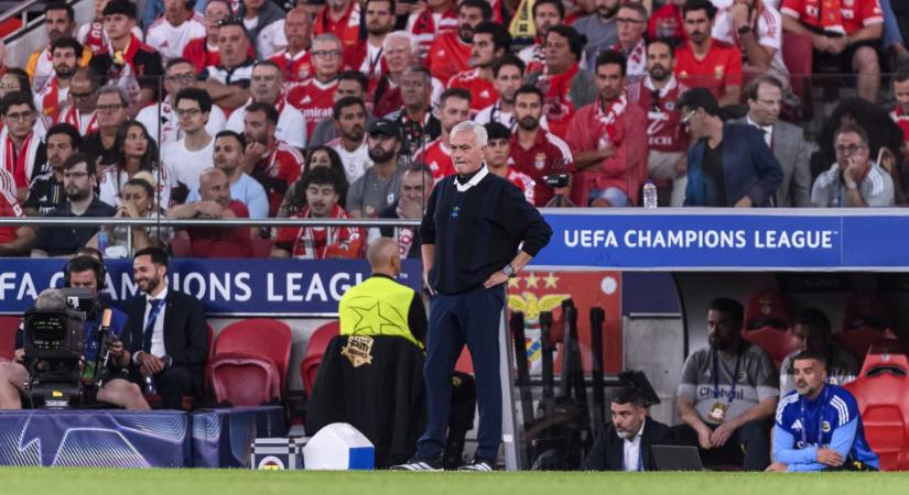 Mourinho, az örök optimista – a Fener edzője megtalálta a pozitívumot abban, hogy csapata nem jutott BL-be