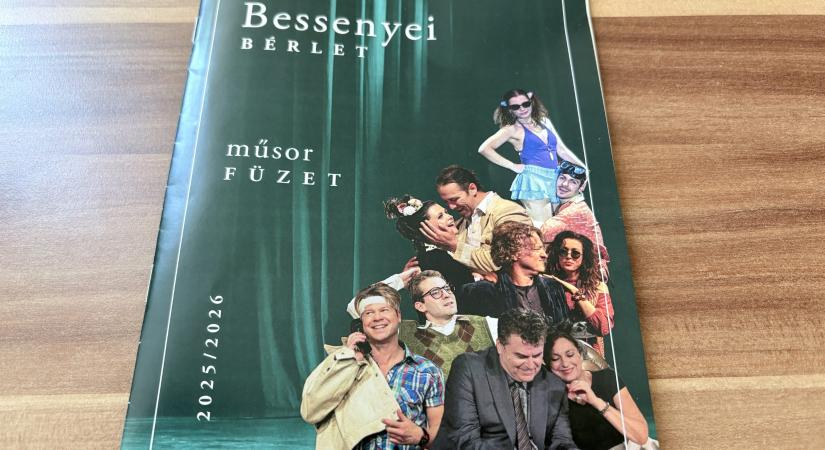 Színes-szagos kiadványban a Bessenyei-bérlet műsorfüzete