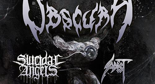 Az Obscura a Suicidal Angels és a Sadist társaságában mutatja be új lemezét technikás death metal alakulat