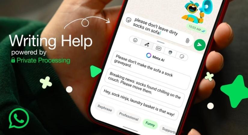 Kisegíti a WhatsApp azokat, akik nehezen tudnak megfogalmazni egy üzenetet