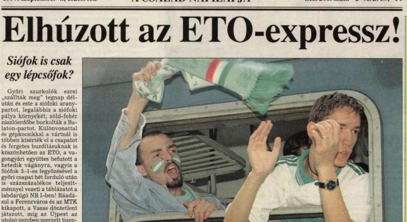 ETO-különvonat 28 év után - Ön emlékszik hova indult zöld-fehér szerelvény 1997-ben?