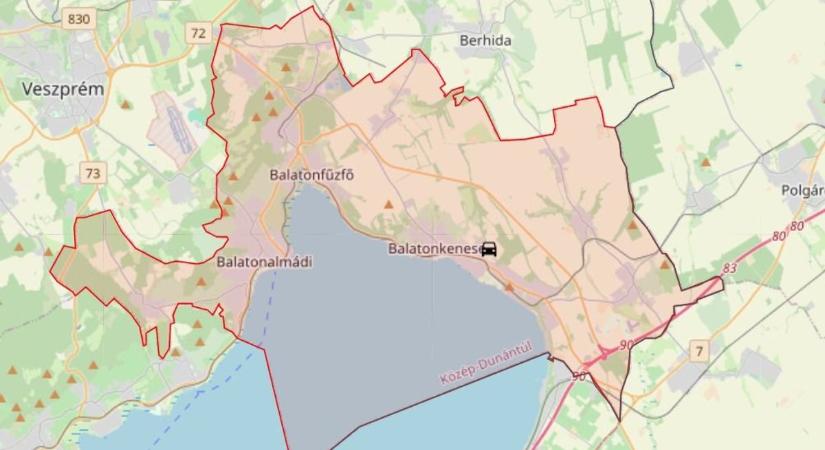 Utoléréses baleset a Balatonnál, torlódás várható