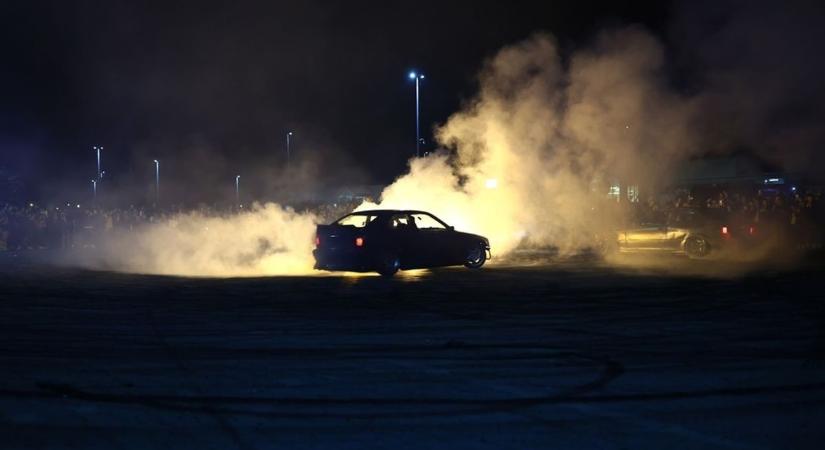 Elfogták a veszprémi éjszakai driftelőket (videó)