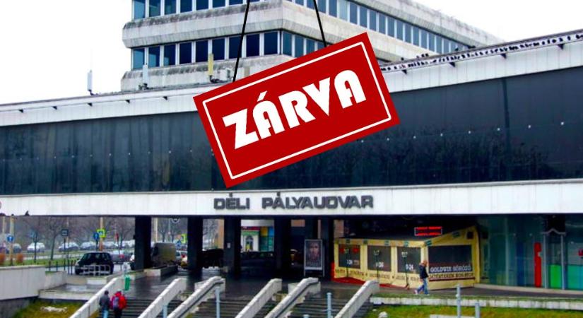 Leállt a teljes vonatközlekedés a Déli pályaudvaron: késésekre, kimaradó járatokra és pótlóbuszokra kell számítani