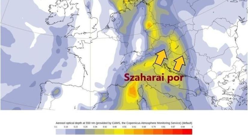 Ne most moss autót! Saras eső eshet több napig a szaharai por miatt