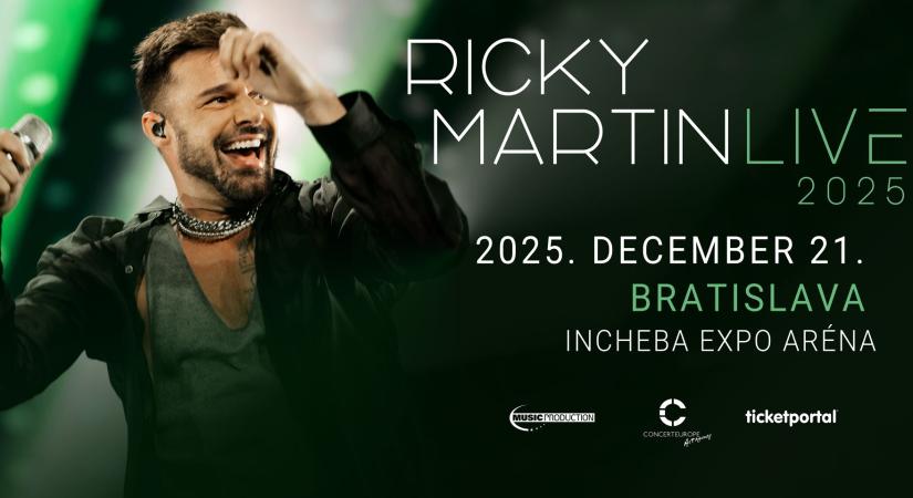 Ricky Martin a szomszédban koncertezik