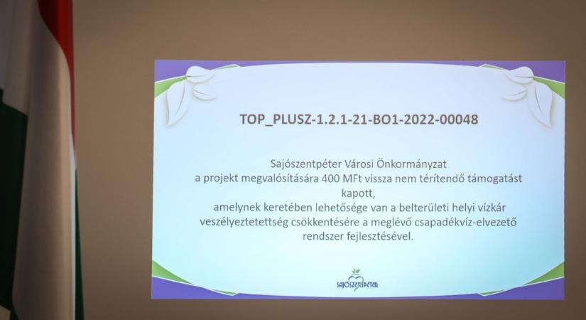 Csapadékvíz-elvezetési fejlesztés indul Sajószentpéteren