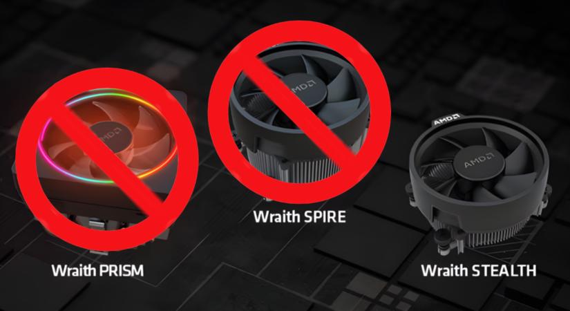 Leállítja a legjobb CPU-hűtőinek szállítását az AMD