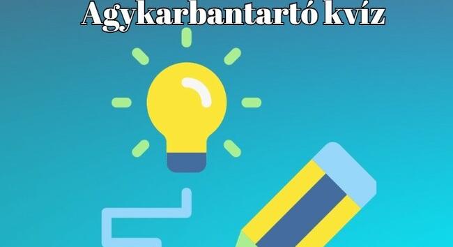 Nyolc napi kvíz kérdés, mely segít megmozgatni agytekervényeidet