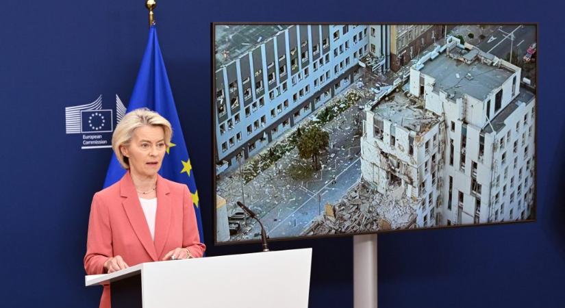 Von der Leyen beszélt Zelenszkijjel és Trumppal, érkeznek az új szankciók Oroszország ellen