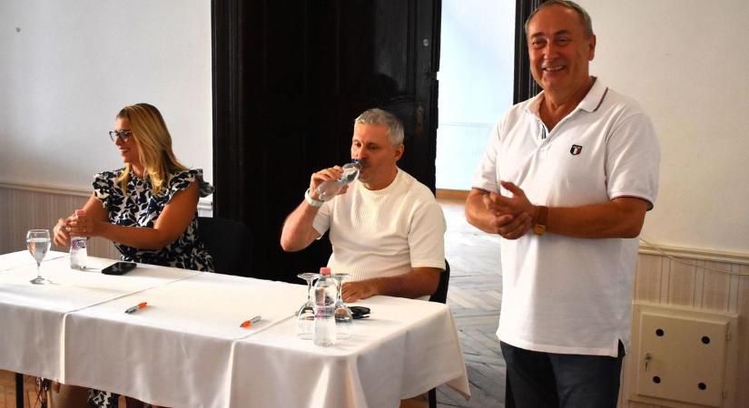 Lentulai Krisztián a Pápai Polgári Esteken