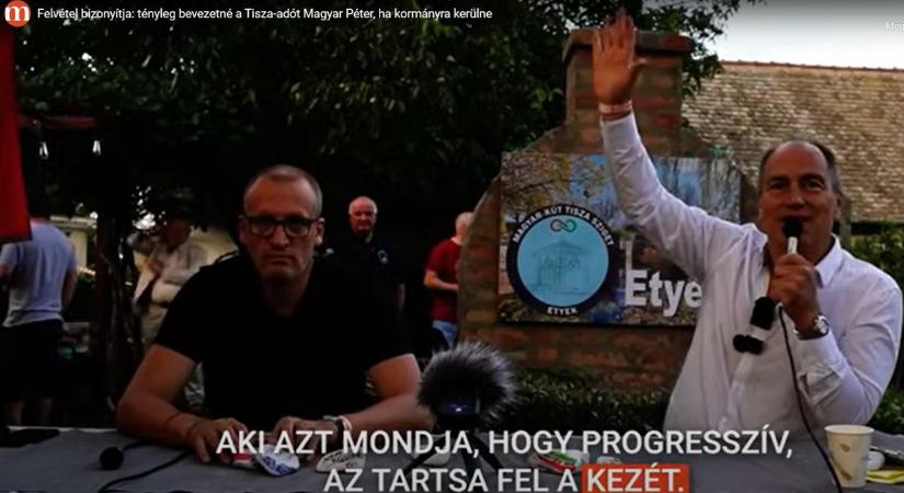 Rávágta a telefont a Hír TV újságírójára a Tisza-adó atyja, aki nem tagadta, hogy a párt adóemelésre készül (VIDEÓ)