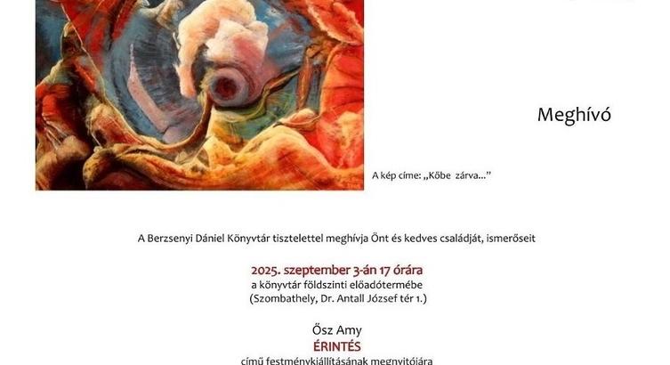 Szeptember eleji rendezvények a Berzsenyi Dániel Könyvtárban (szept. 3-4.)
