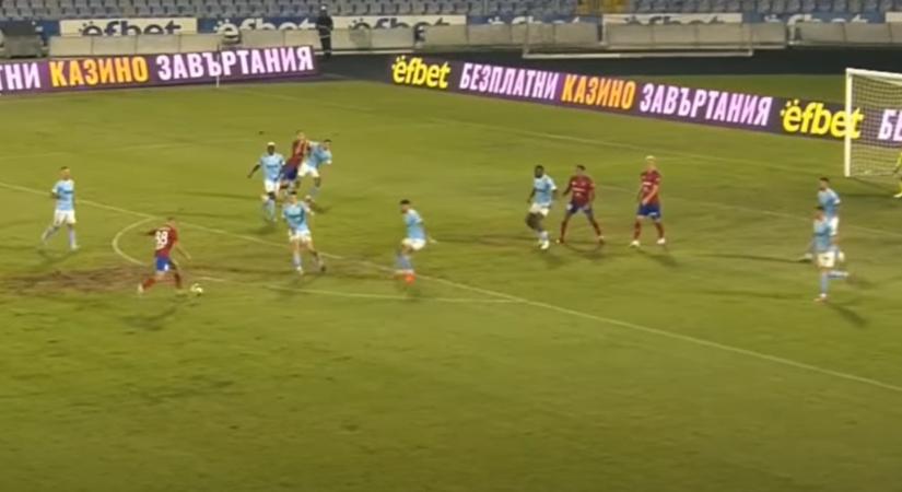 Baráth Péter másfél perc alatt betalált, Konferencia Ligás a csapata