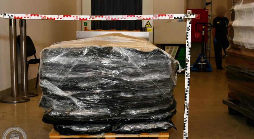 66 kiló drog volt az Amerikából érkező bőrkanapékban