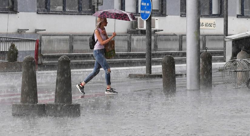 Térképen mutatjuk, hol kezdődik esővel a hosszú hétvége