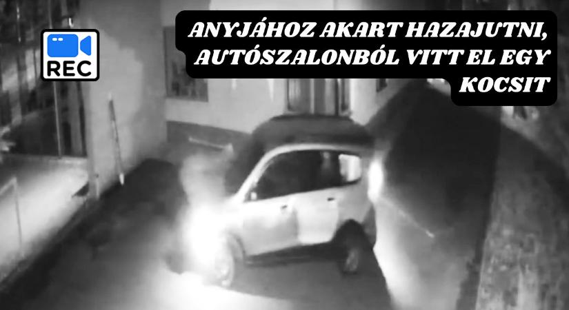 Haza akart jutni az anyjához, autószalonból vitt el egy kocsit