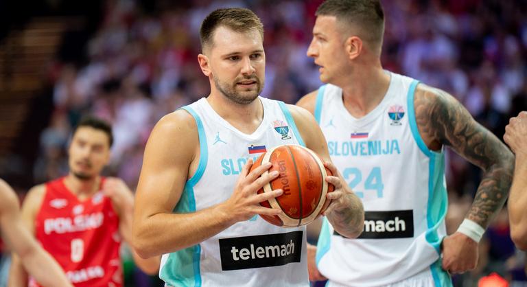 Parádézott Luka Doncic, a spanyolok viszont meglepetésre kikaptak az Eb-n