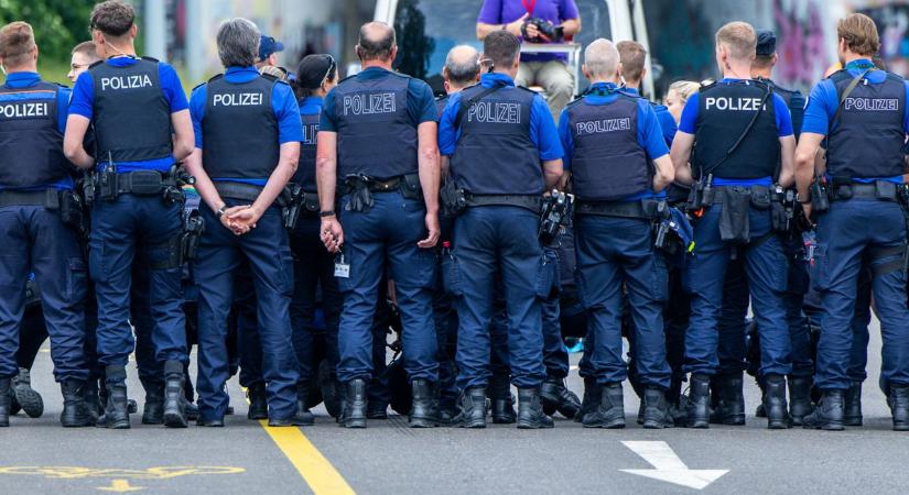 Zavargások törtek ki a svájci Lausanne-ban: Rendőrökre támadtak a kongói migránsok