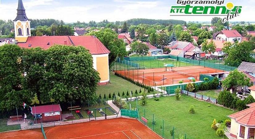 Már 2000 óta működik a győrzámolyi teniszklub