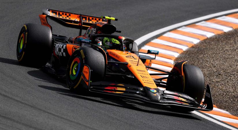 McLaren-fölény Zandvoortban, a Ferrarik a fasorban sincsenek