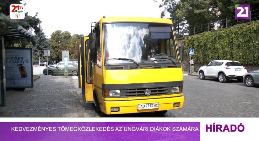 Kedvezményes tömegközlekedés az ungvári diákok számára (videó)
