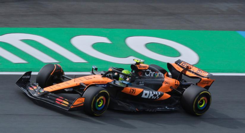 Holland Nagydíj – Norris volt a leggyorsabb az első szabadedzésen