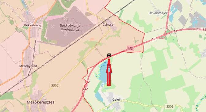 Baleset az M3-as Borsod vármegyei szakaszán